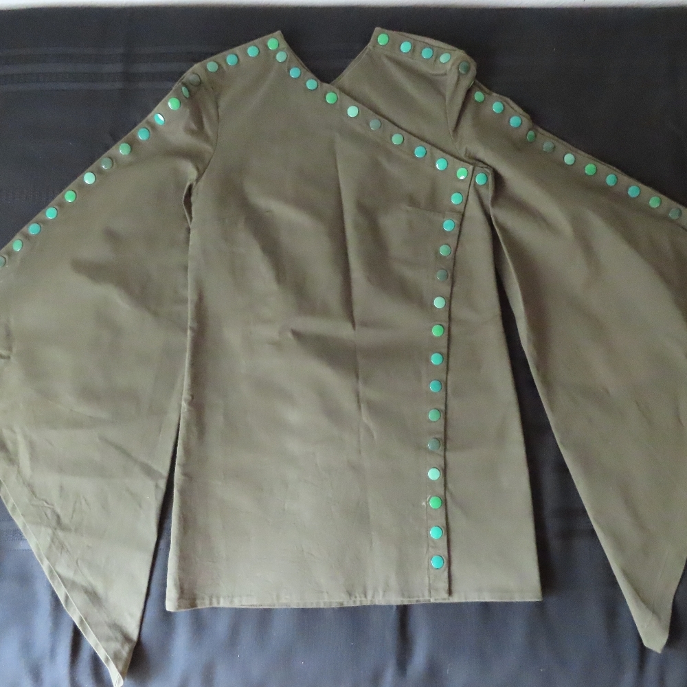 Rosie Assoulin She Come Undone Top XS Blouse